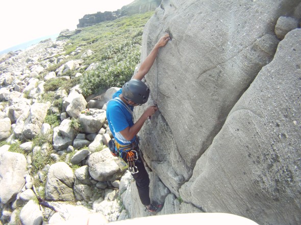 Hilwan getting some trad action Hilwan getting some trad action