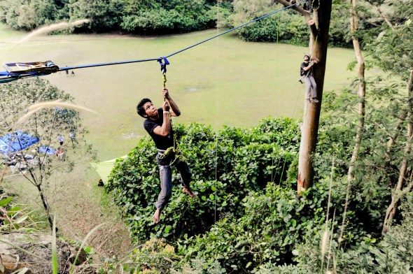 Irham taking the plunge  