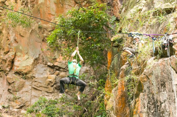 Crash dummy doing the greatest workout (Photo By Andrew Ong) 