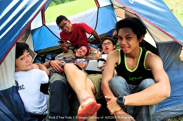 Great time chilling out together with the crew