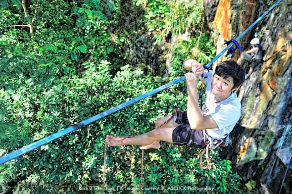 Nick after his run on the line 