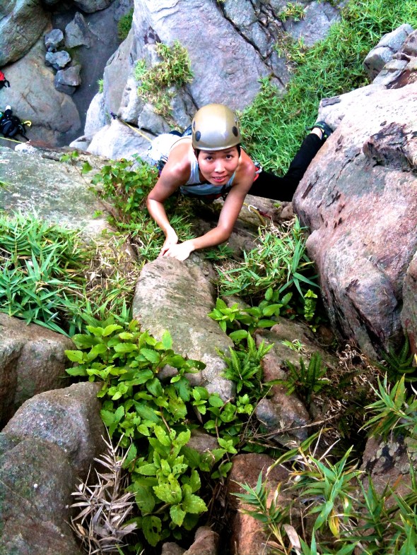 Yumei on her low gravity day..