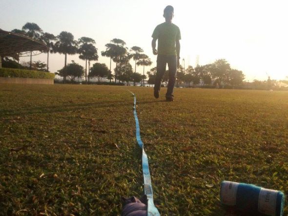 Can't wait to start once the box of lines arrive in Singapore! (photo by Fal)