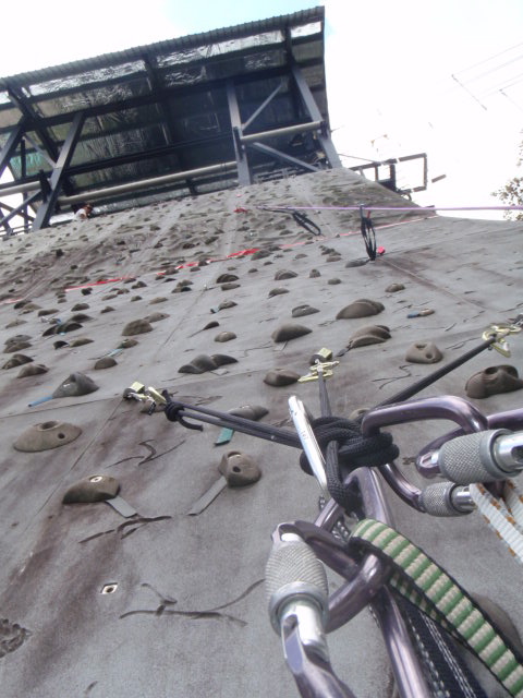 2010 training on the wall before Yosemite trip with Kimboon  