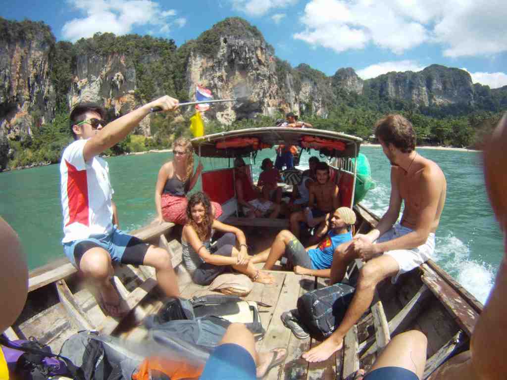 The crew who got to the boat in the morning!