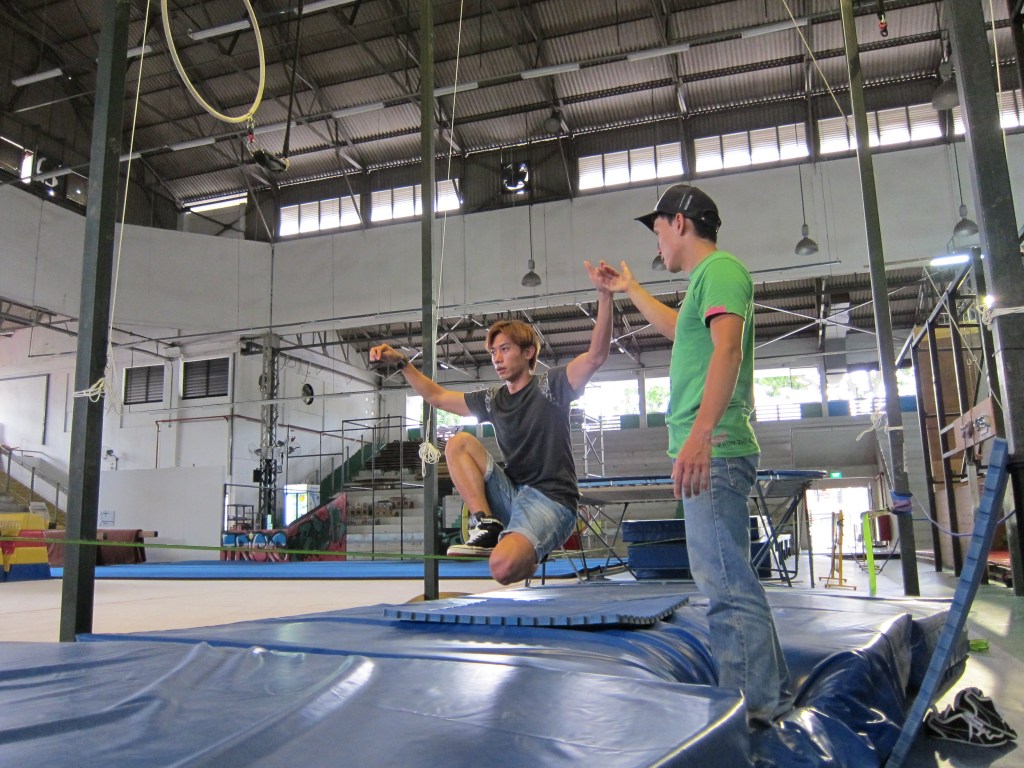 Training with Desmond in Gymkraft