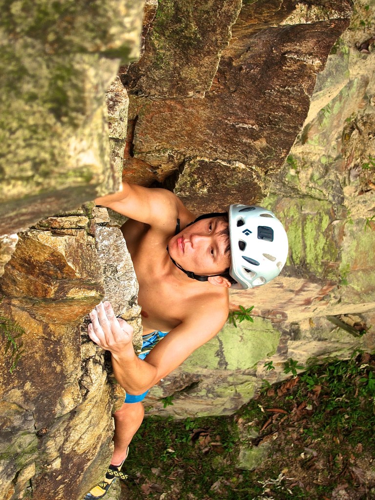 Climbing this morning at Direct