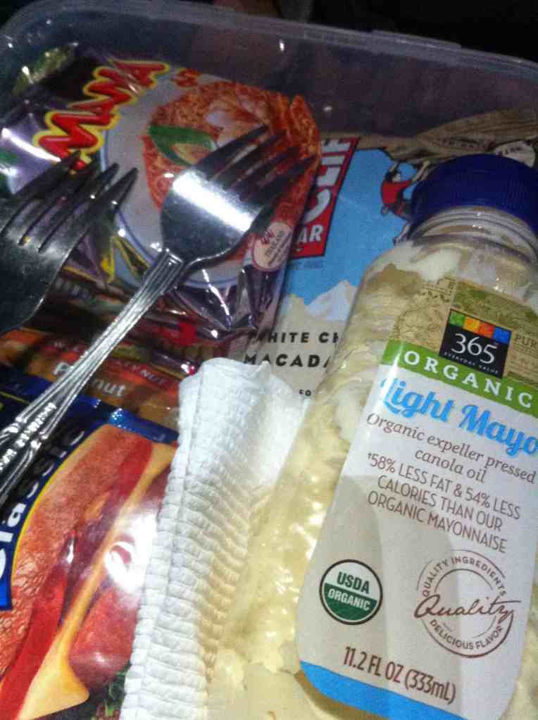 Really? Did we bring food for a week?