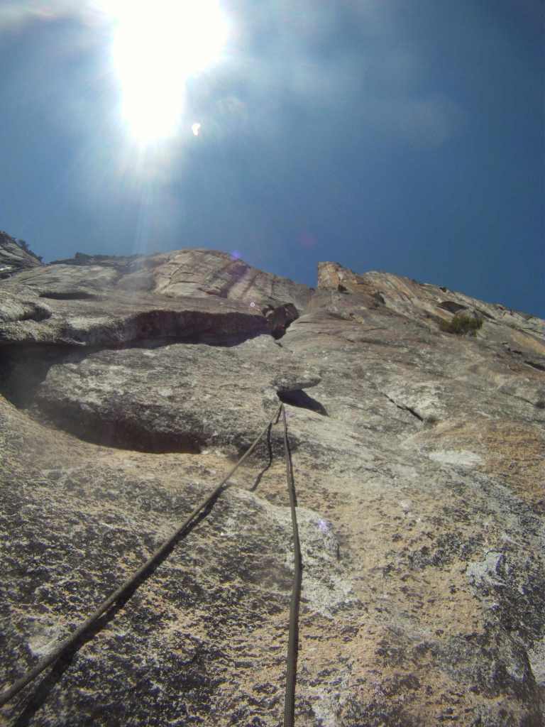 Got to the top with some struggle