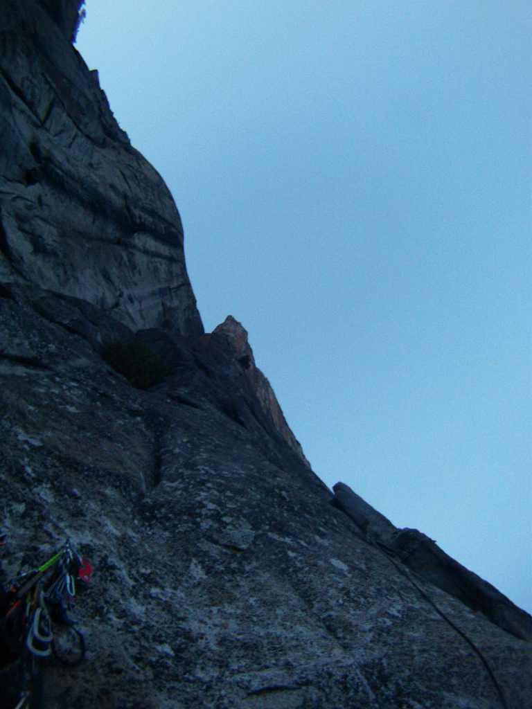The Spire from pitch 4
