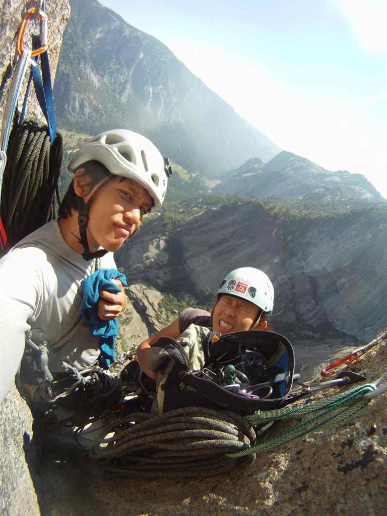 Top of pitch 9 after shitting in my pants