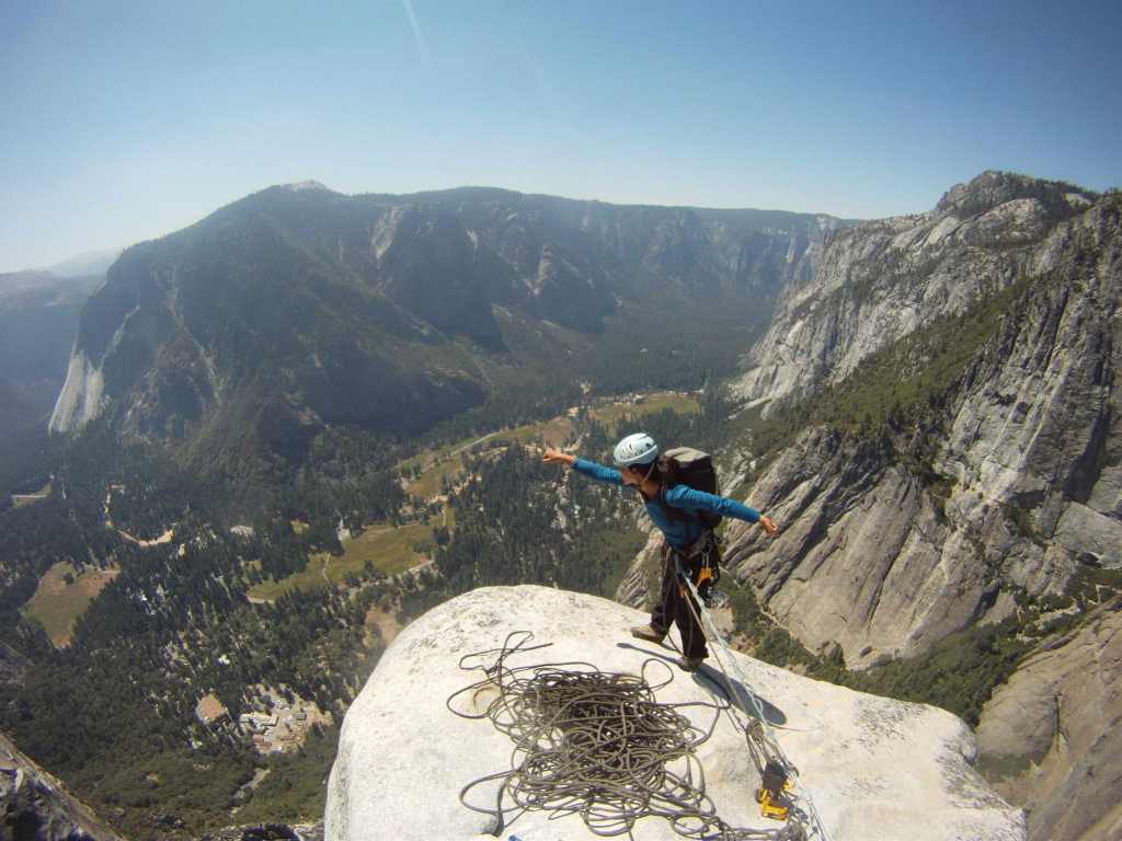 Kelly likes this climb!