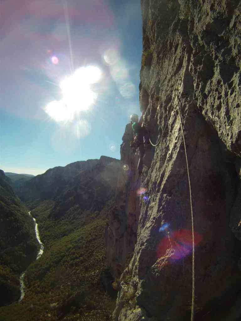 View of the next pitch from the garden
