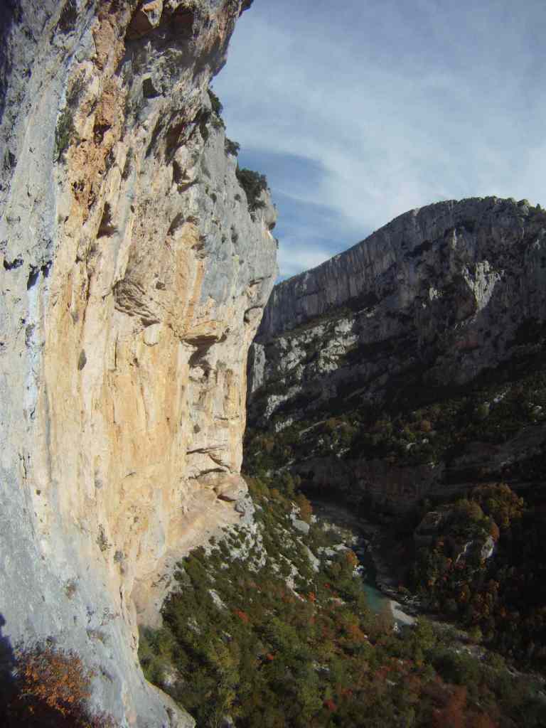 The view from the belay