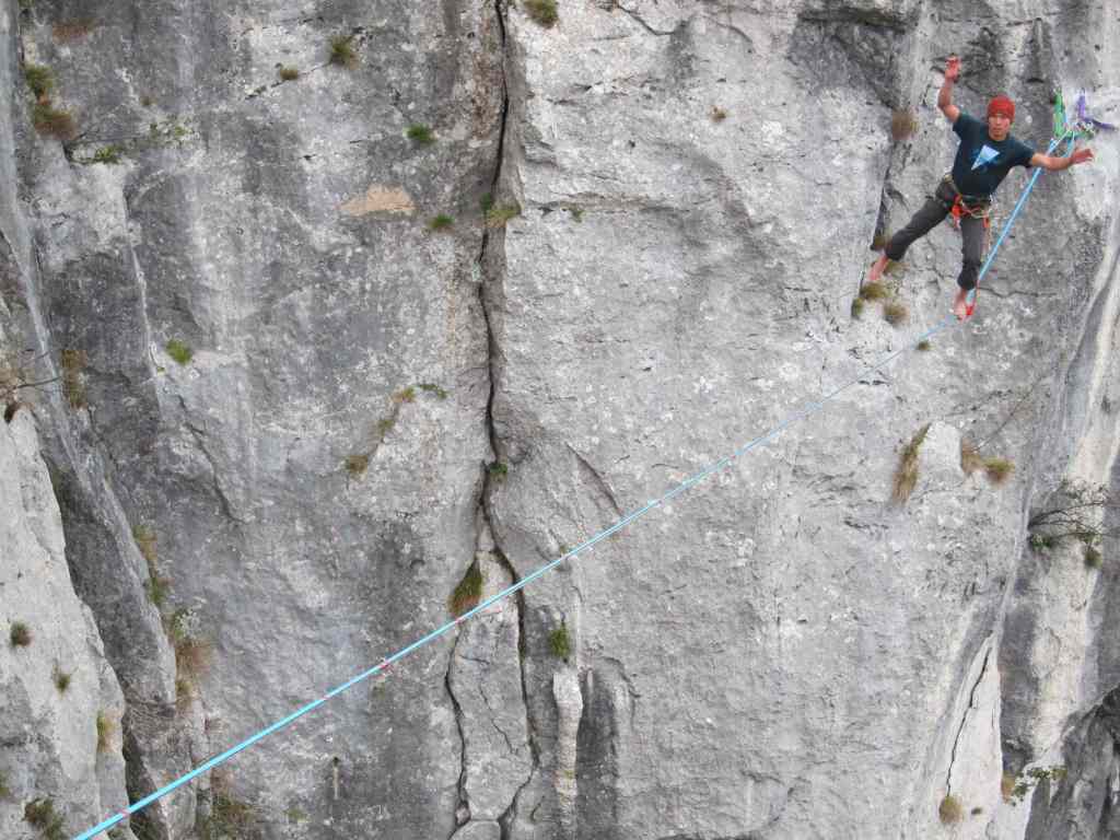 Onsight my first high line