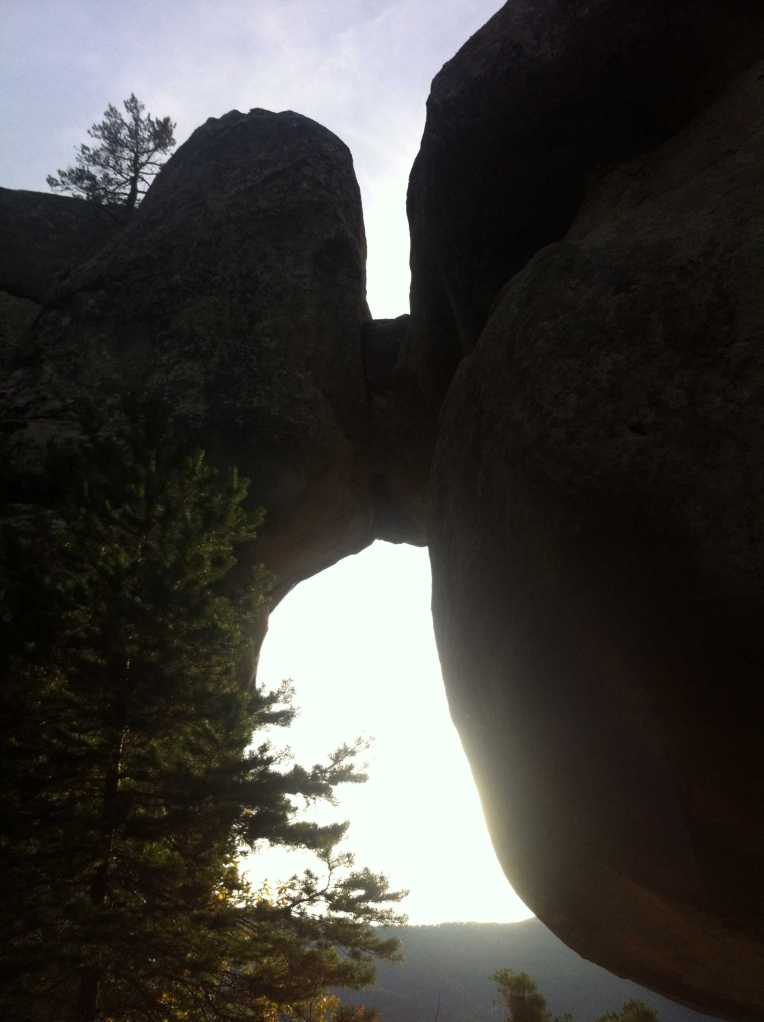 Top of the Yellow hiking trail