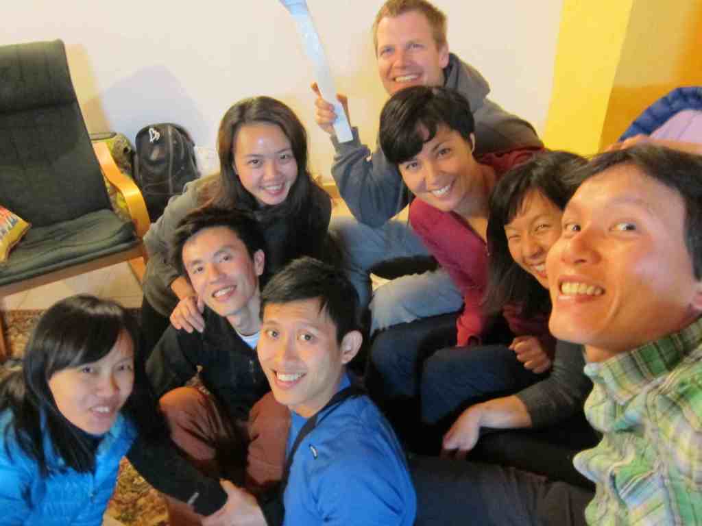 Farewell dinner for Team PMS, Team Canada and Qxadventures. =D