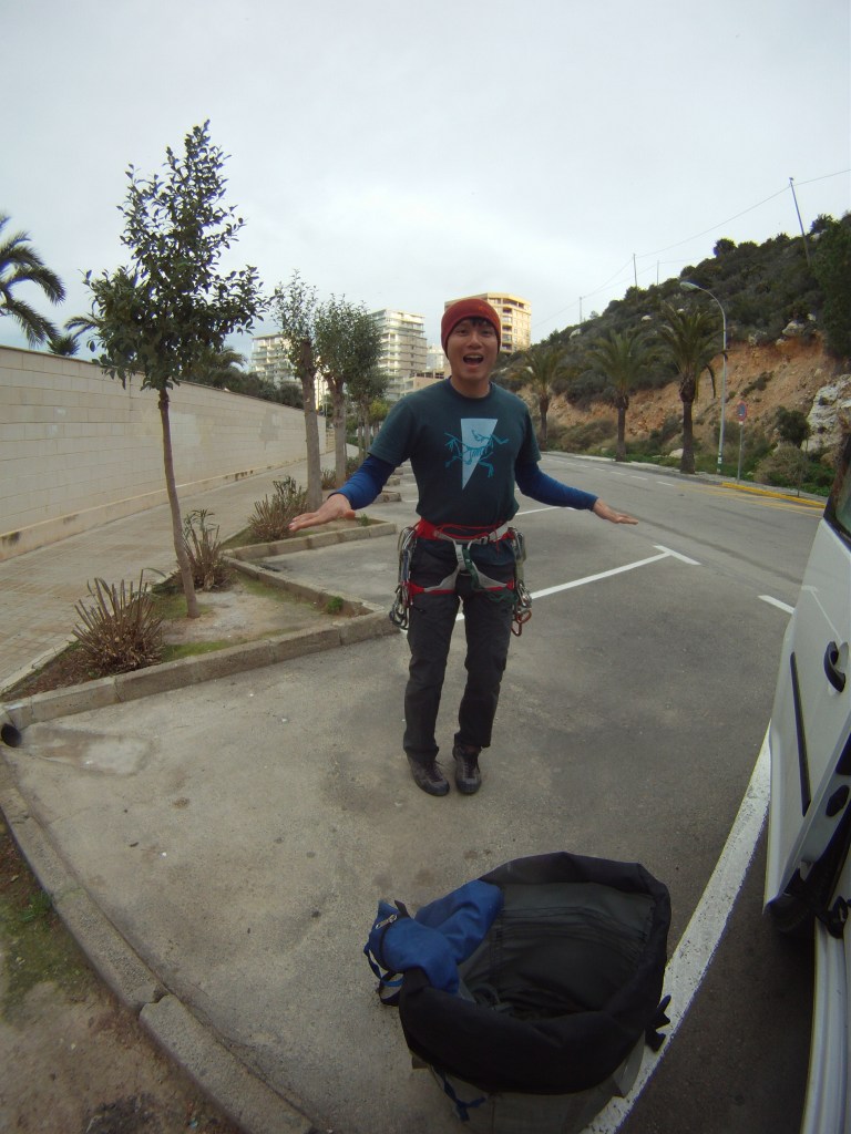 Penon Dance, with new harness and better weather..