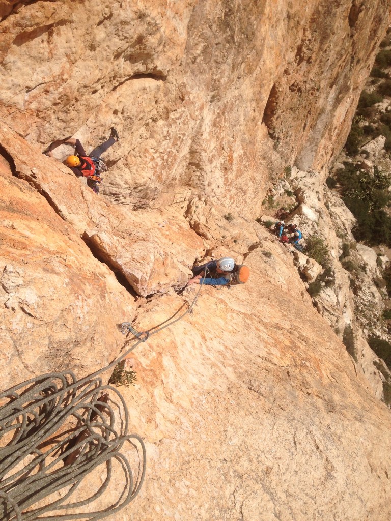 Kelly cranking on the crack on P3