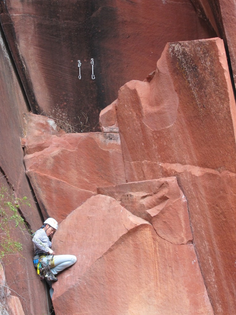 Naldo on his first lead in Liming