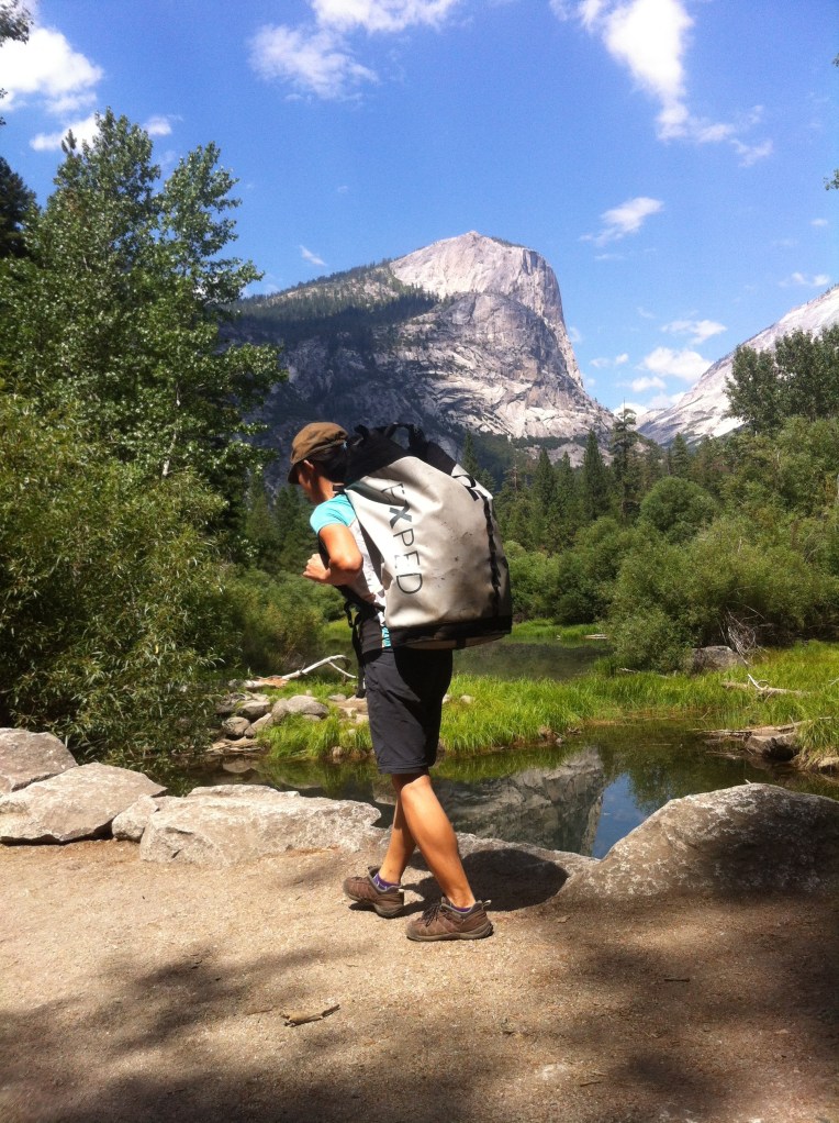 Long hikes to get water and gears to the base makes this wall a huge challenge and keeps many Yosemite climbers away