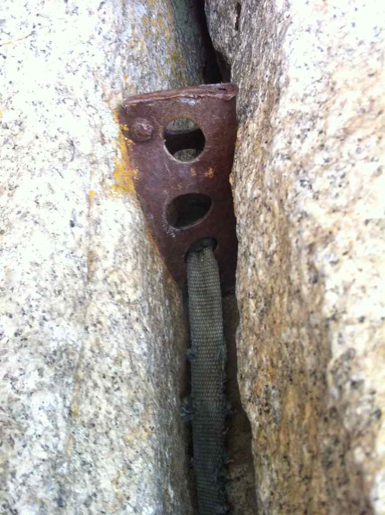 The bongs on the belay. Pretty solid!