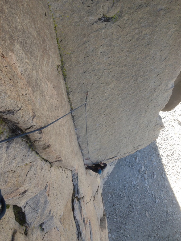 Entering the spooky section as described in Supertopo