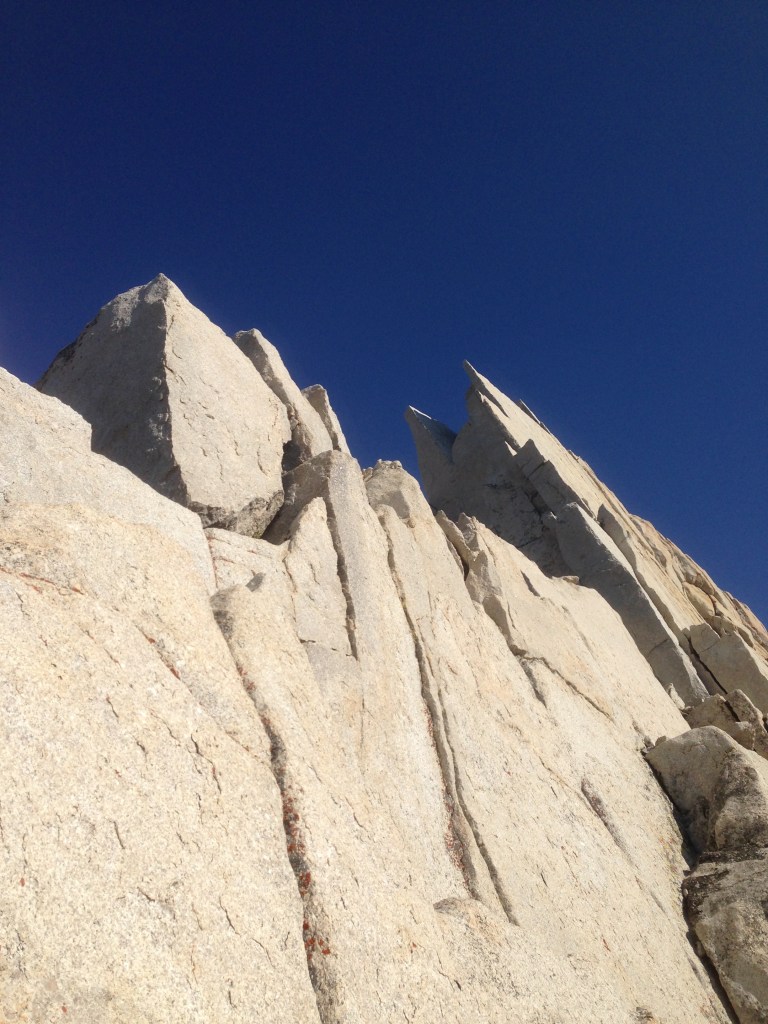 Just short of the fake summit